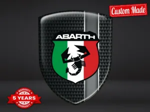 Fiat Abarth Logo Auto Máximo Resistente Elegante Rendimiento Pro